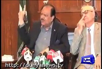 Mamnoon Hussain Gets Angry On Reporter