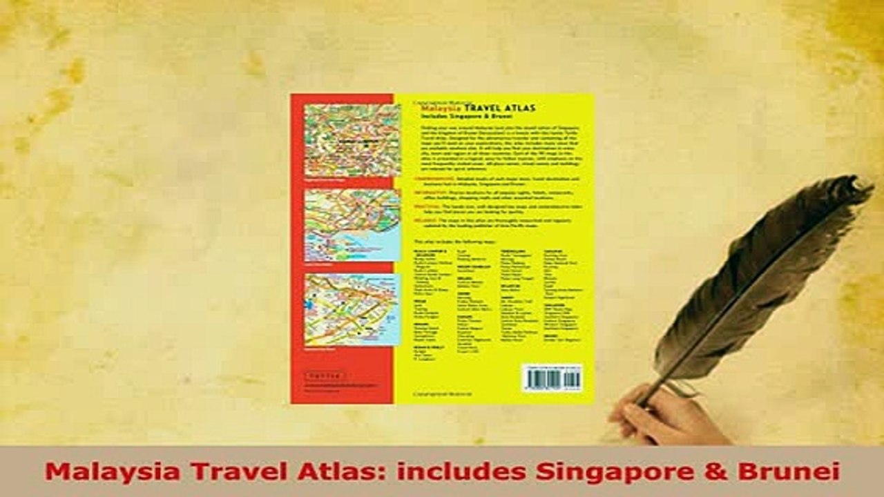 PDF  Malaysia Travel Atlas includes Singapore  Brunei Read Full Ebook