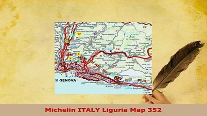 PDF  Michelin ITALY Liguria Map 352 Read Online