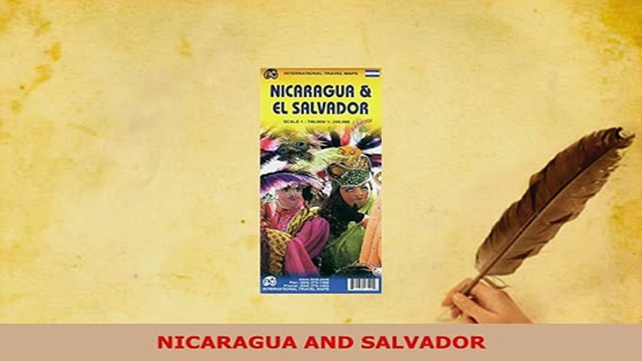 PDF  NICARAGUA AND SALVADOR Read Online