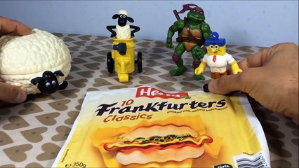 S02 E04 Shaun the sheep (Mac Donalds toys) timmy time TMNT SpongeBob toys knacki