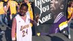 NBA : Les fans des Lakers disent au revoir à Kobe Bryant