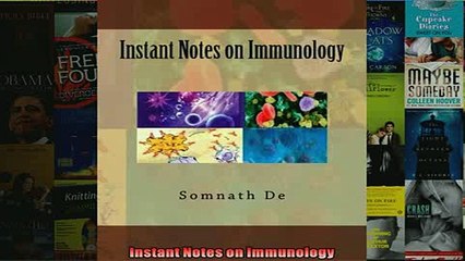 Free PDF Downlaod  Instant Notes on Immunology  BOOK ONLINE