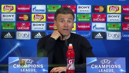 Luis Enrique : "Je suis responsable" de l'élimination