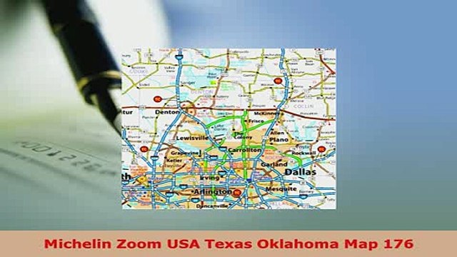 PDF Michelin Zoom USA Texas Oklahoma Map 176 Read Online