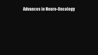 Read Advances in Neuro-Oncology PDF Free