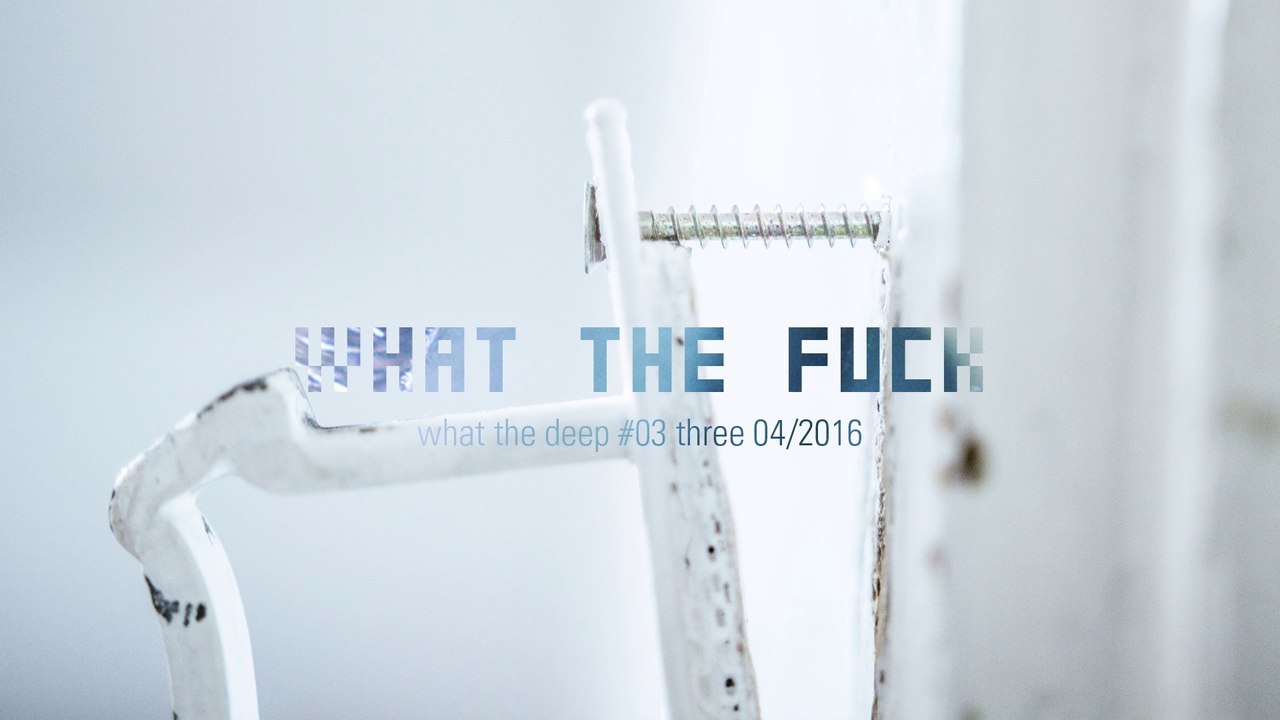 what the fuck - what the deep #03 three 04/16