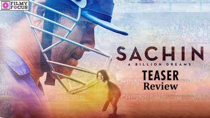 Sachin A Billion Dreams Movie Teaser Review - Filmyfocus.com