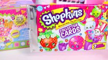 Unboxing 3 Shopkins Box Fun Packs & Collector Cards with Limited Editions & Minecraft Blind Bag