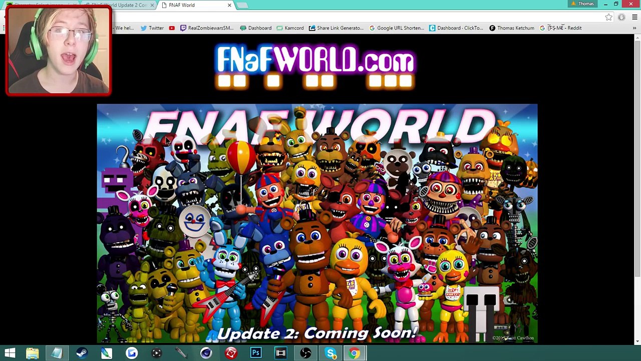 FNAF WORLD UPDATE 2 NEW CHARACTER | FNAF World All Characters Update 2