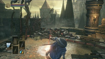 Dark Souls 3, Historia 4, El draogn vivo del tejado y cambio de micro