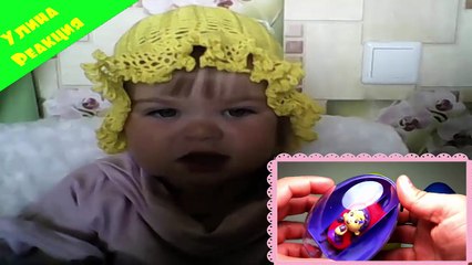 ヅ Реакция девочки на сюрпризы из яйца Плей - до  ϟ Щенячий патруль  ϟ Телепузики