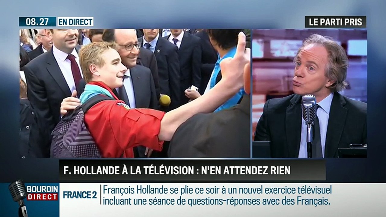 Le parti pris d'Hervé Gattegno: "La seule chose qui pourra faire du bruit ce soir, c'est que François Hollande annonce sa candidature" - 14/04