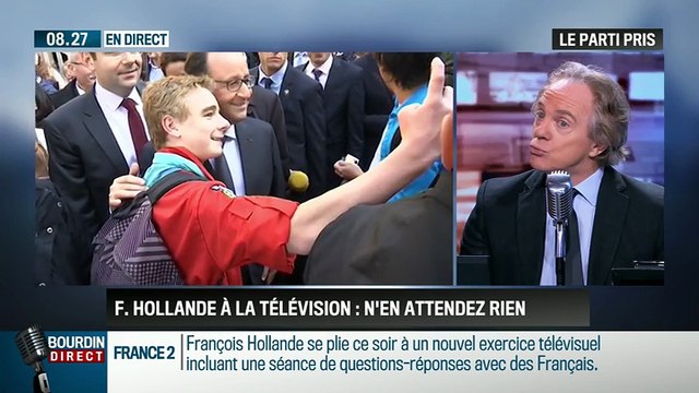 Le parti pris d'Hervé Gattegno: La seule chose qui pourra faire du bruit ce soir, c'est que François Hollande annonce sa candidature - 14/04