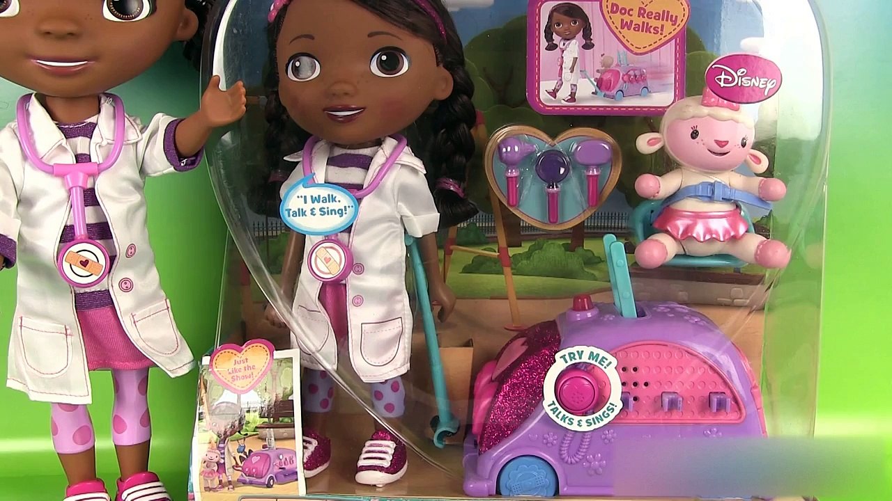 Docteur la peluche Doc McStuffins Doc Mobile Jouets Poupon avec clinique mobile et accessoires
