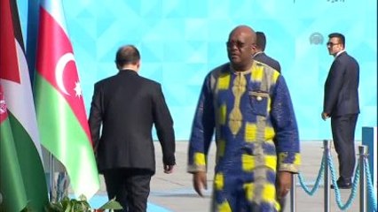 Cumhurbaşkanı Erdoğan, Liderleri Karşılıyor (3)