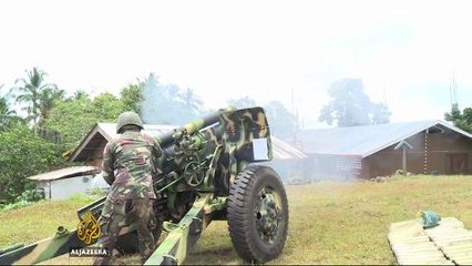 Philippines army steps up offensive against rebels