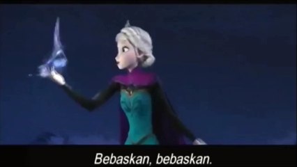 LAGU MOVIE FROZEN BAHASA MELAYU -  BEBASKAN