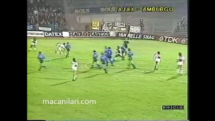 04.11.1987 - 1987-1988 UEFA Cup Winners' Cup 2nd Round 2nd Leg AFC Ajax 2-0 Hamburger SV