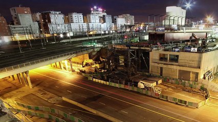Clichy - Batignolles : Lancement du Pont Berthier