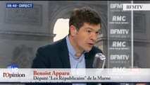 Benoist Apparu (LR) - « Ce n’est pas à François Hollande de faire son bilan. »