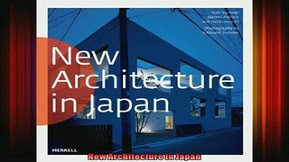 Read  New Architecture in Japan  Full EBook