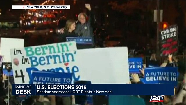 Sanders addresses LGBT Rights in New York
