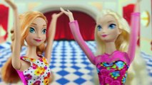 Frozen Anna y Elsa le Dicen Adiós a Hans y a La Prima Mala Asle. AventurasJuguetes