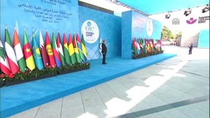 Cumhurbaşkanı Erdoğan, Liderleri Karşılıyor (6)