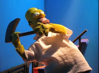 "The Shining" (The Simpsons) Stop Motion