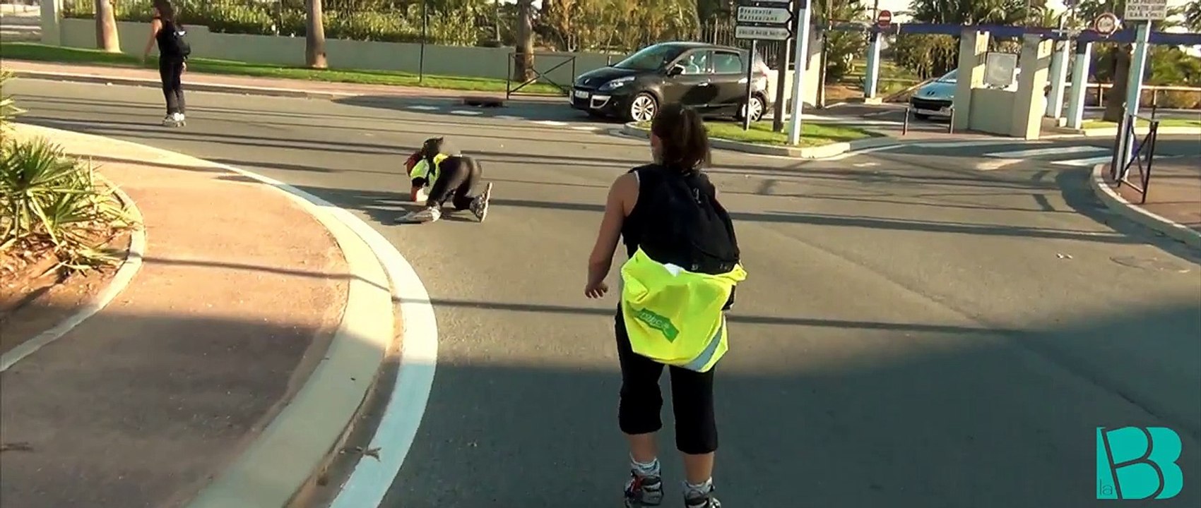 Préparation du raid Berlin-Nice à rollers 2016