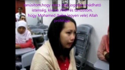 Chinese Girl Converts to Islam in China中國中國女孩皈依伊斯蘭教(1)