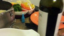 Denada Cellars Wine Review Cabernet Sauvignon (The Other Side of the Glass) and Fondue!