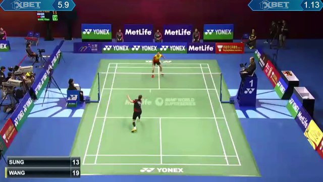 QF - Sung Ji Hyun vs Wang Yihan - Yonex Hong Kong Open 2015