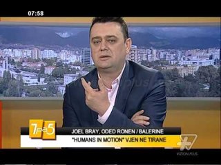 7pa5 - "Human in motion" vjen ne Tirane - 14 Prill 2016 - Show - Vizion Plus