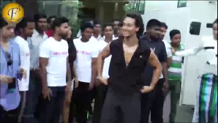 PROMOTION OF FILM II BAAGI WITH TIGER SHROFF,SHRADDHA KAPOOR & SABBIR KHAN