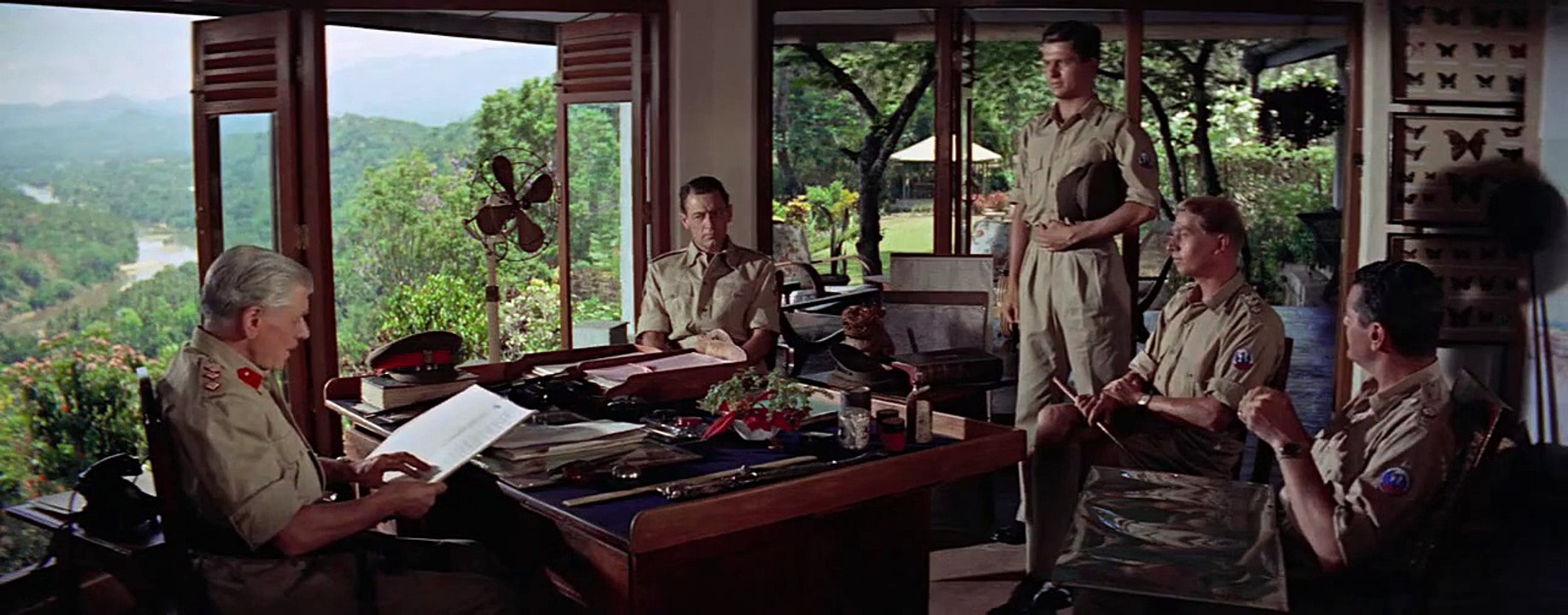 "You were an accountant in Montreal" - The Bridge on the River Kwai