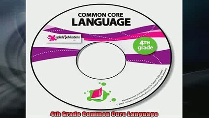 READ book  4th Grade Common Core Language  BOOK ONLINE