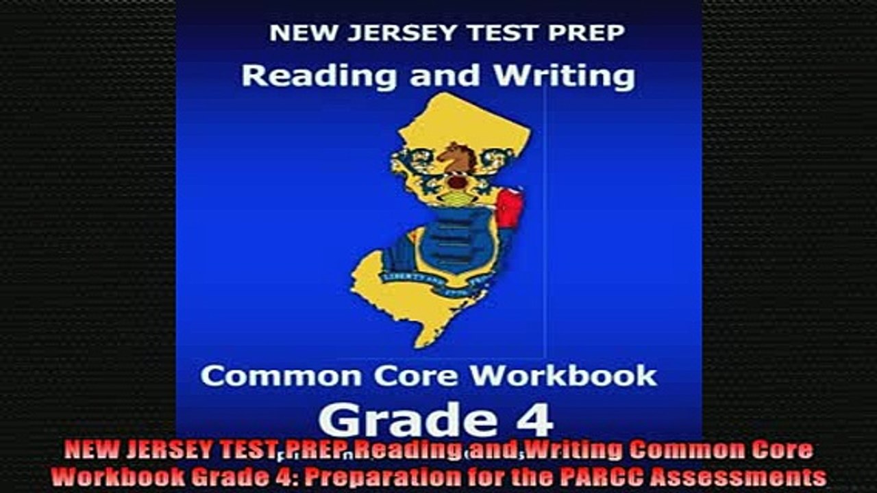FREE PDF  NEW JERSEY TEST PREP Reading and Writing Common Core Workbook Grade 4 Preparation for the READ ONLINE