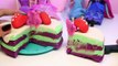 FROZEN PLAY DOH BIRTHDAY CAKE How to make Play Dough Cake Barbie Dolls Tarta de Cumpleaños Part 8
