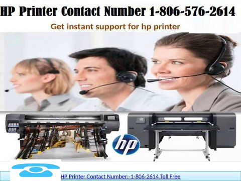 Hp Printer phone Number 1-806-576-2614 toll free for USA & Canada
