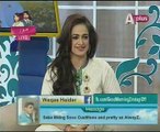 Saba Qamar Mimicry With Noor In Morning Show, 20 Feb 2015