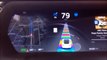 Tableau de bord de votre voiture en mode Mario Kart haha Bravo Tesla