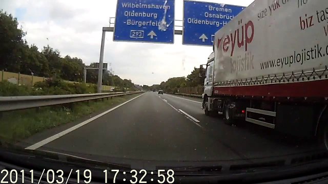 Autobahn 28 Leer Richtung Oldenburg (von Oldenburg-Wechloy zum Dreieck Oldenburg-West)