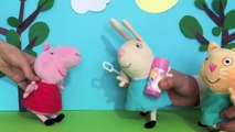 Peppa Pig Bubbles episode toy video - Peppa Pig Toys video in English