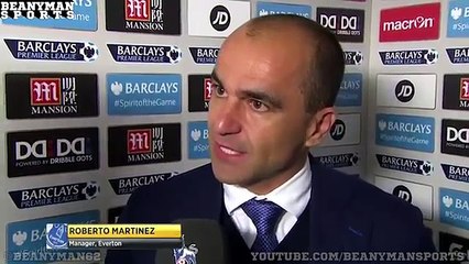 Crystal Palace 0-0 Everton - Roberto Martinez Post Match Interview - Praises 'Incredible' Toffees