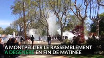 Des débordements en marge de la manifestation à Montpellier et Paris vus des réseaux sociaux