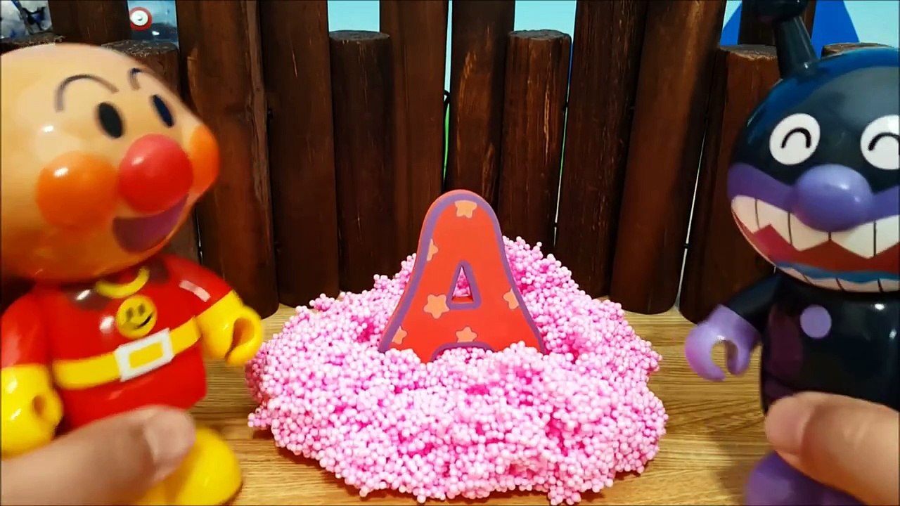 アンパンマンおもちゃアニメ❤知育 英語遊び！エピソード１