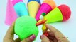 Ice Cream Cone Play Foam Clay Surprise Eggs | Teletubbies Pocoyo Angry Birds Minions MLP The Smurfs