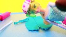 Elsa Football Uniform PLAY-DOH Tutorial with Kristoff Disney Frozen Princess Elsa Playdough Barbie